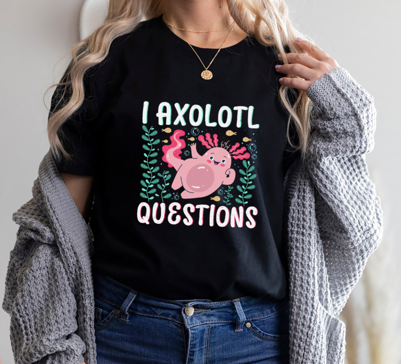 26 Axolotl PNG T-shirt Designs Bundle For Commercial Use, Axolotl T-shirt, Axolotl png file, Axolotl digital file, Axolotl gift, Axolotl download, Axolotl design