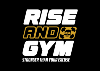 RISE AND GYM QUOTE