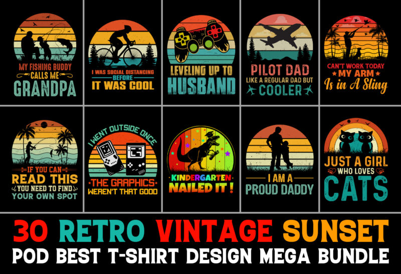 Retro Vintage Sunset T-Shirt Design Bundle,Retro T-shirt Design,Vintage T-shirt Design,Retro Vintage T-shirt Design,Sunset T-shirt Design,Retro Vintage Sunset,Retro Vintage Sunset T-shirt Design, Retro Tshirt Design,Vintage Tshirt Design,Retro Vintage Tshirt Design,Sunset T-shirt,Vintage