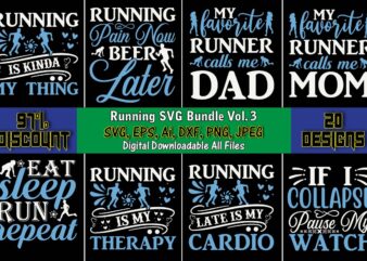Running T-Shirt SVG Design Bundle Vol. 3, Running,Runningt-shirt,Running design, Running svg,Running t-shirt bundle, Running vector, Running png,Running Svg Bundle, Runner Svg, Run Svg, Running T Shirt Svg, Running T Shirt