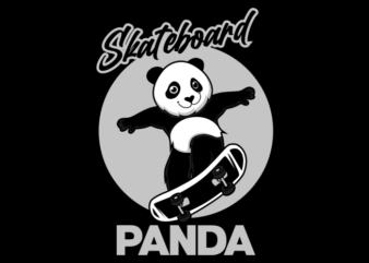 SKATEBOARD PANDA
