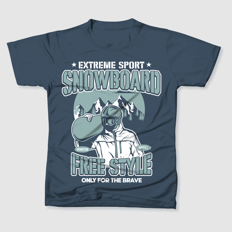 SNOWBOARD EXTREME FOR THE BRAVE