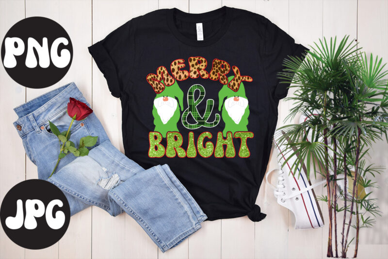 Merry & bright sublimation design, Merry & bright t shirt design, christmas svg mega bundle ,130 christmas design bundle , christmas svg bundle , 20 christmas t-shirt design , winter