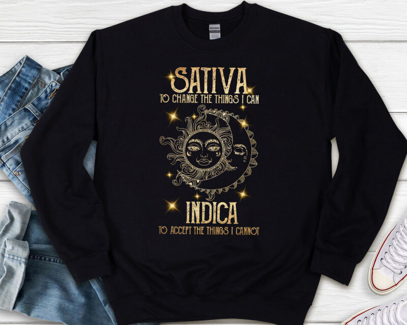 Sativa To Change The Things I Can Indica Cannabis Weed Smoke NL