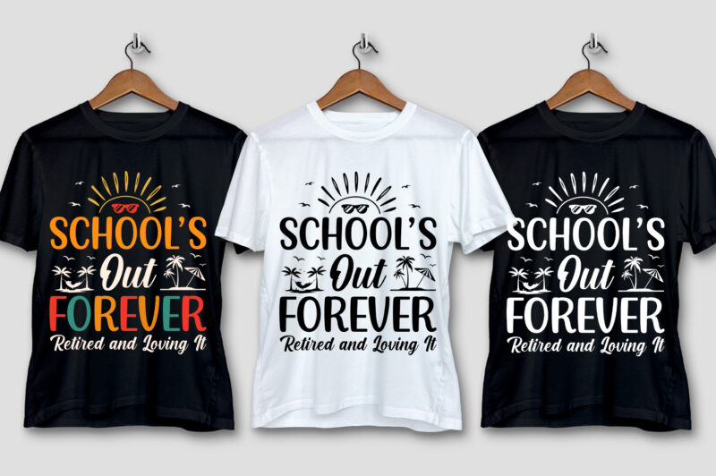 School T-Shirt Design Bundle