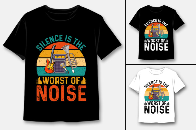 Music T-Shirt Design Bundle