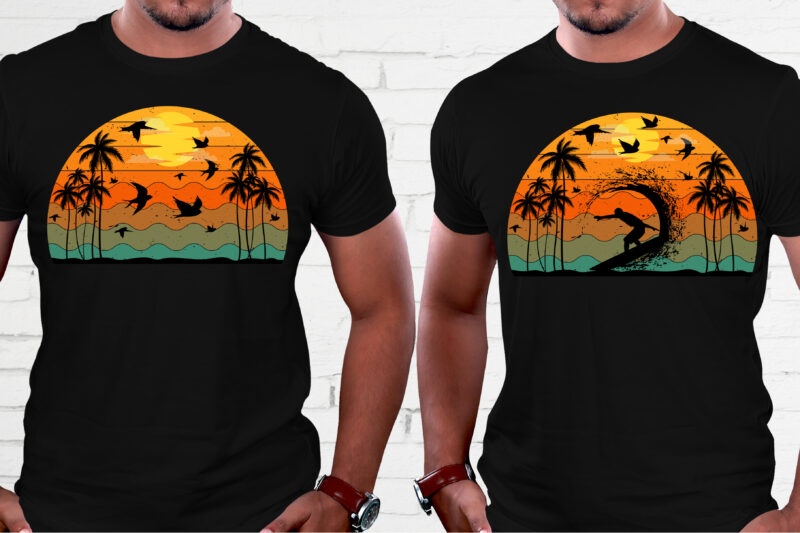 Sunset Colorful T-Shirt Graphic