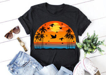 Sunset Colorful T-Shirt Graphic