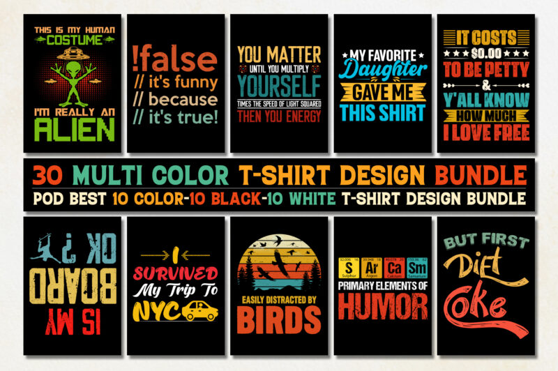 T-Shirt Design Bundle