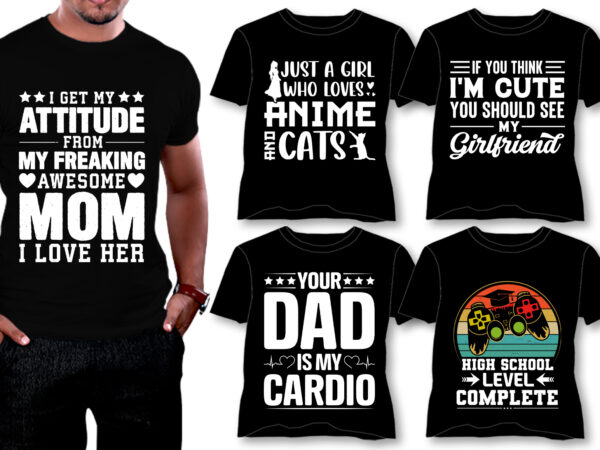 T-shirt design bundle png svg eps T-shirt design bundle png svg eps