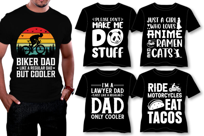 T-Shirt Design Bundle-POD