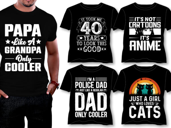 T-shirt design bundle-trendy t-shirt design T-shirt design bundle-trendy t-shirt design