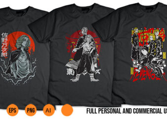 Tokyo Revengers Fanart 19 SHIRT PNG Aesthetic ANIME Designs For print