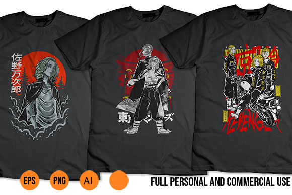 Tokyo revengers fanart 19 shirt png aesthetic anime designs for print