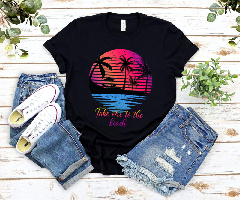 Take Me To The Beach Png, Vacation Gift, Travel Lover, Adventure Lover, Spring Break Gift, Summer Vacation, Summer Love PNG File TL