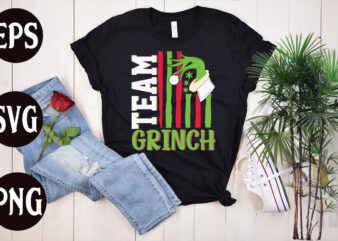 Team Grinch T shirt design, Team Grinch SVG design, christmas svg mega bundle ,130 christmas design bundle , christmas svg bundle , 20 christmas t-shirt design , winter svg bundle,