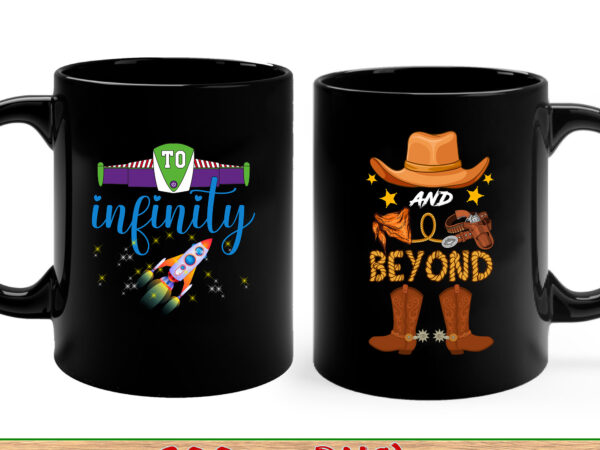 To infinity and beyond ,couple matching shirts design ,family t-shirt design, valentines days gifts,to infinity and beyond shirt design,custom couples shirts design png file pc