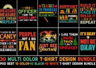 Trendy Pod T-Shirt Design Bundle