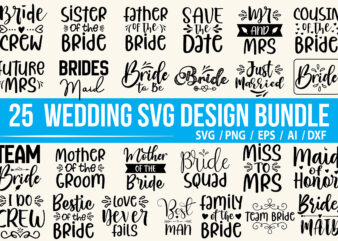 Wedding SVG Bundle