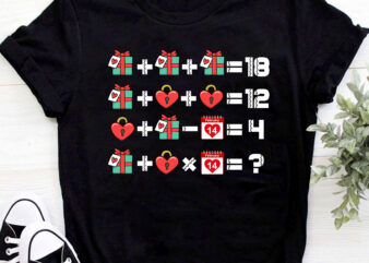Valentines Day Order Of Operations Valentines Math Teacher t shirt vector art