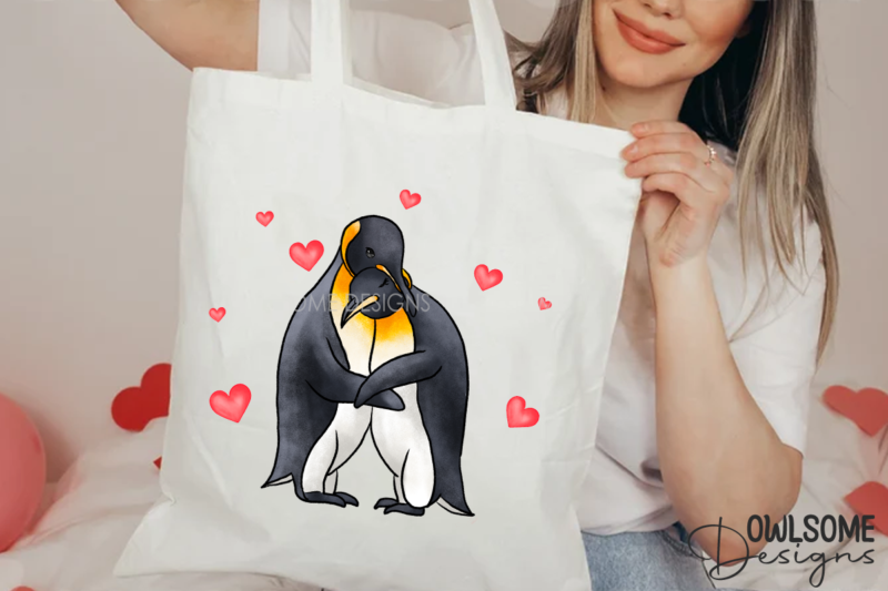 Valentine’s Day Penguin Couple
