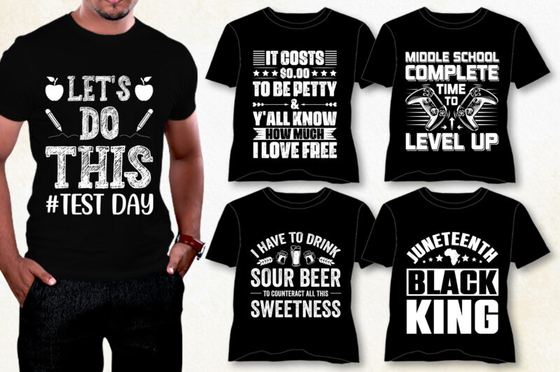 Vintage T-Shirt Design Bundle