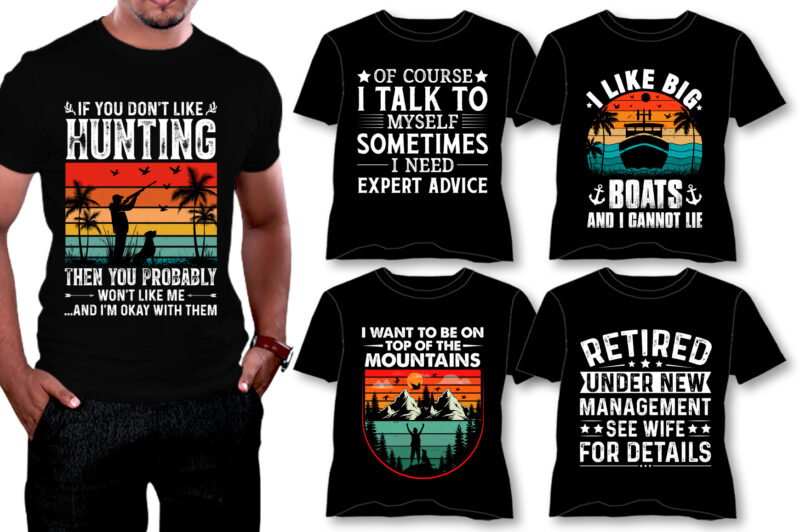 100 Best Selling T-Shirt Design Mega Bundle