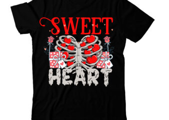 Sweet Heart T-Shirt Design On Sale , Valentine’s Day SVG Bundlevalentine’s svg bundle,valentines day svg files for cricut – valentine svg bundle – dxf png instant digital download – conversation