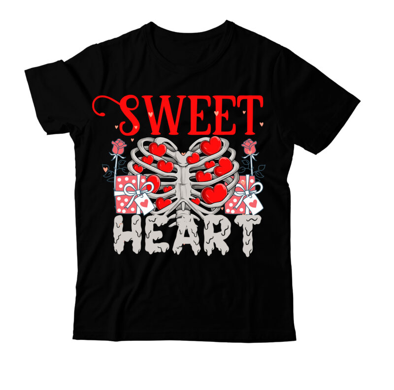 Sweet Heart T-Shirt Design On Sale , Valentine's Day SVG Bundlevalentine’s svg bundle,valentines day svg files for cricut – valentine svg bundle – dxf png instant digital download – conversation