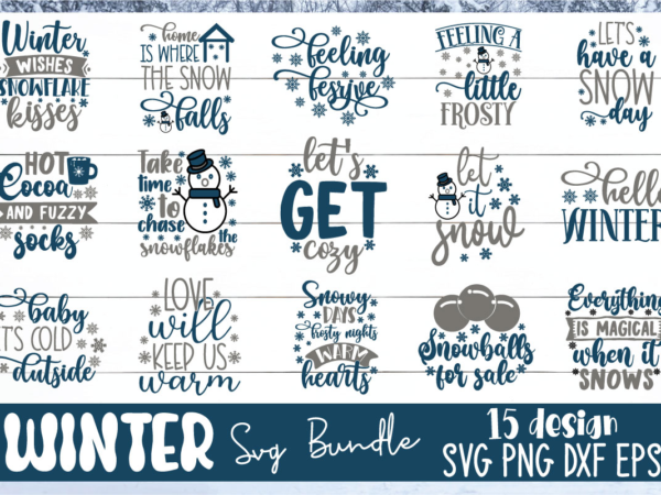 Winter bundle svg, winter svg t shirt design for sale Winter bundle svg, winter svg t shirt design for sale