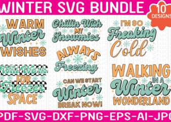 Winter SVG Bundle