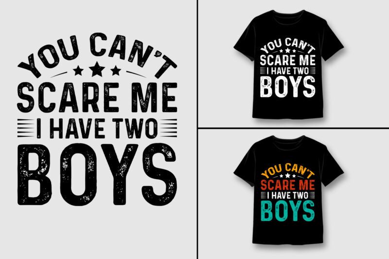 Boy T-Shirt Design Bundle