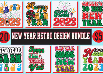 New year retro design bundle,New Year’s 2023 Png, New Year Same Hot Mess Png, New Year’s Sublimation Design, Retro New Year Png, Happy New Year 2023 Png, 2023 Happy New