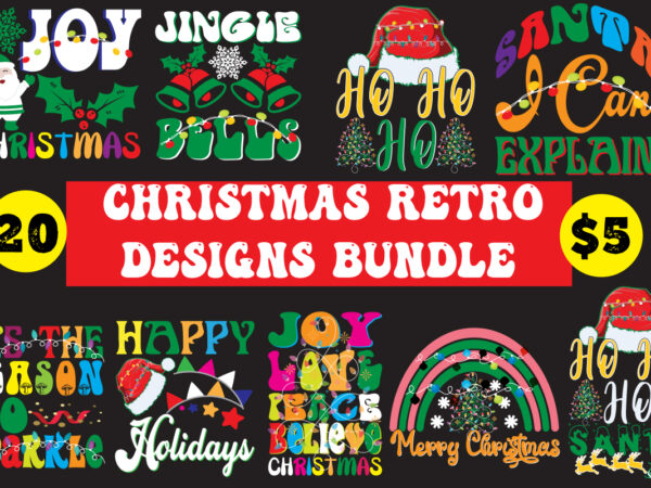 Christmas retro design bundle, mega bundle, christmas design mega bundle, merry readmas t-shirt design , merry readmas sublimation svg , christmas svg mega bundle , 220 christmas design , christmas