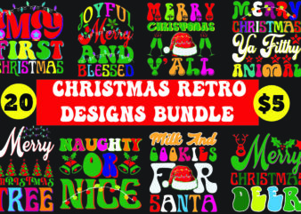 Christmas retro design bundle, mega bundle, Christmas design mega bundle, Merry Readmas T-Shirt Design , Merry Readmas Sublimation SVG , Christmas SVG Mega Bundle , 220 Christmas Design , Christmas