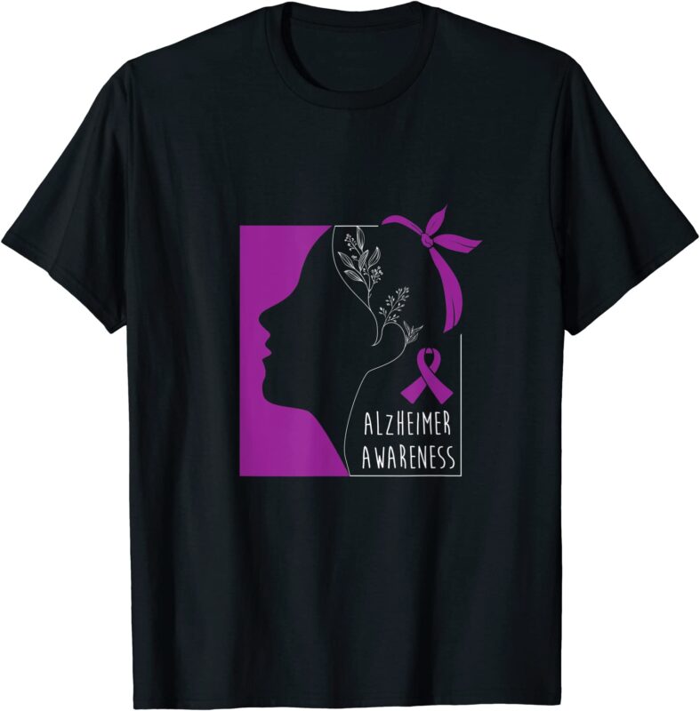 20 Alzheimer Awareness PNG T-shirt Designs Bundle For Commercial Use ...