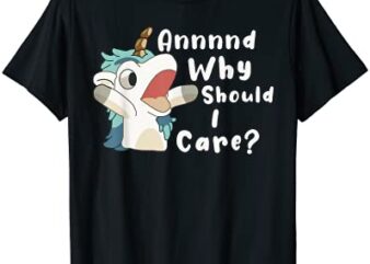 and why should i care funny sarcastic unicorn t shirt men
