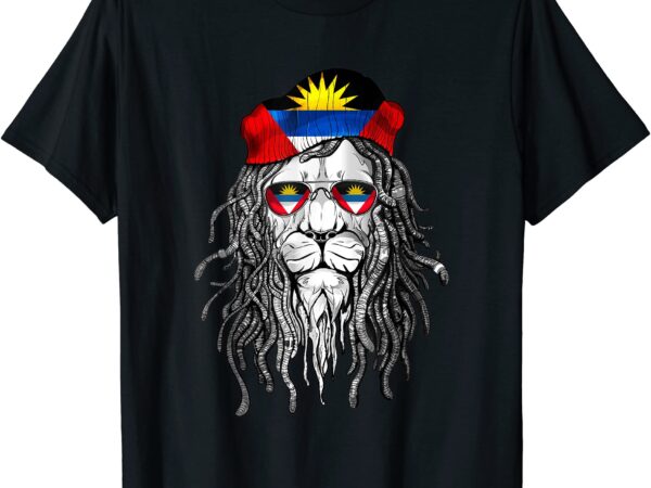 Antigua And Barbuda Tshirt Antigua And Barbuda Flag Lion Tee Antigua And Barbuda Tshirt Antigua And Barbuda Flag Lion Tee
