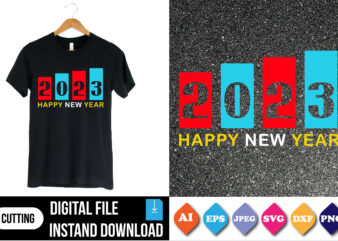 happy new year t-shirt