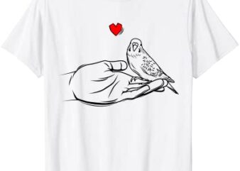 budgie love parakeet budgerigar women t shirt men