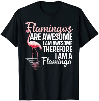 Cool flamingo for men women pink flamingos flock bird lovers t shirt men