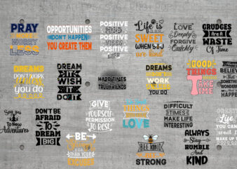Inspirational & Motivational Quotes Bundle