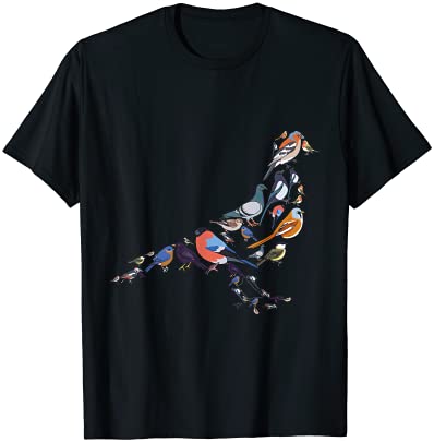 Different birds as bird t shirt men