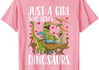 dinosaur just a girl who loves dinosaurs brachiosaurus t shirt men
