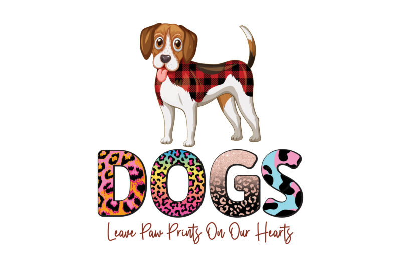 Dog Sublimation Design