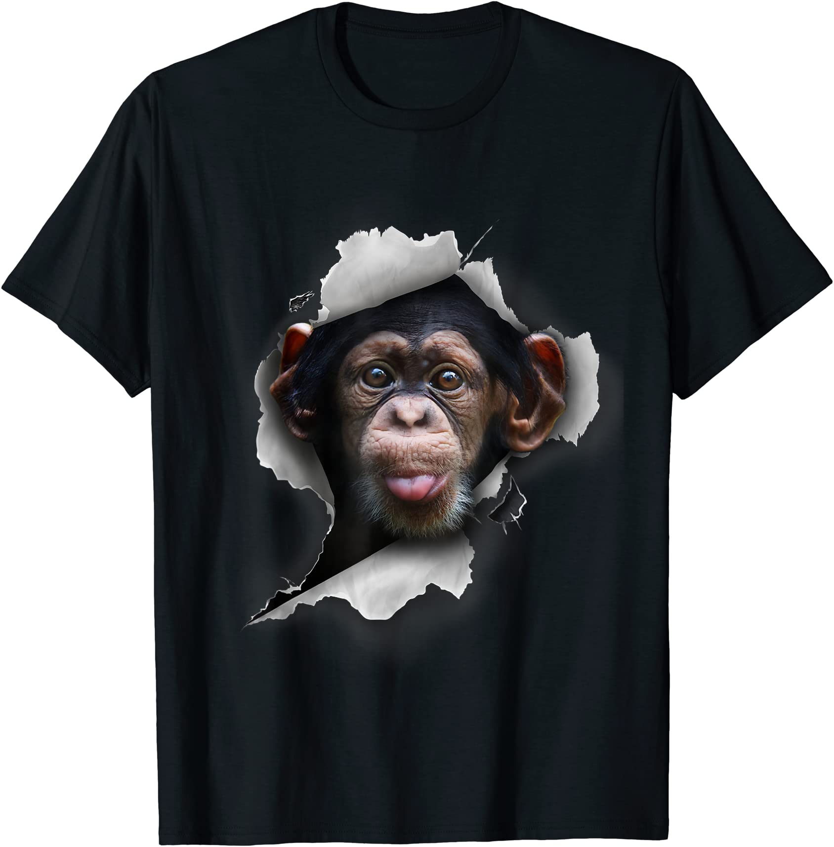 funny chimp tshirt funny monkey tshirt monkey lover t shirt men - Buy t ...