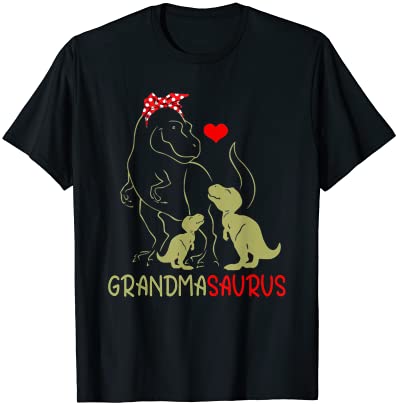 Grandmasaurus t shirt t rex grandma saurus dinosaur women mo t shirt men
