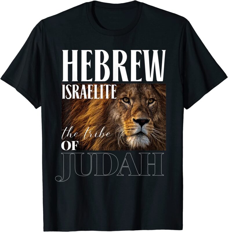 hebrew israelite lion of judah jewish jew gift t shirt men