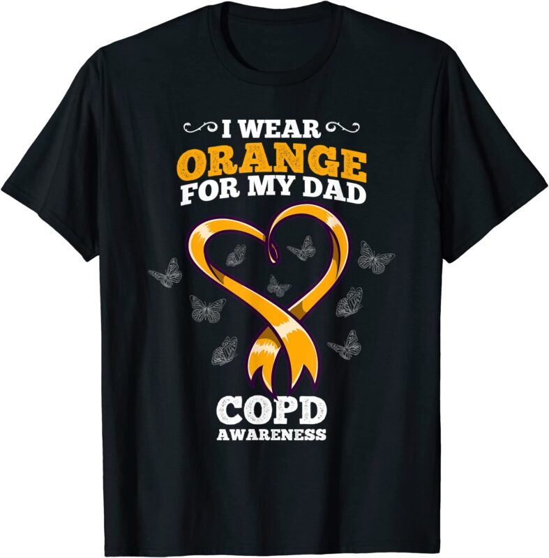20 COPD Awareness PNG Tshirt Designs Bundle For Commercial Use Part 3