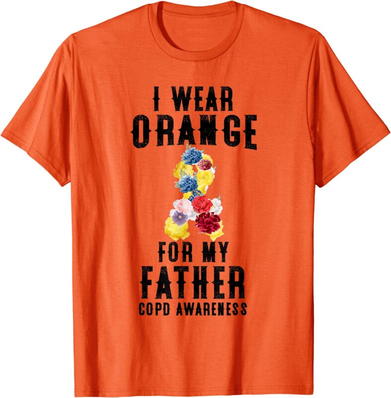 20 COPD Awareness PNG Tshirt Designs Bundle For Commercial Use Part 3